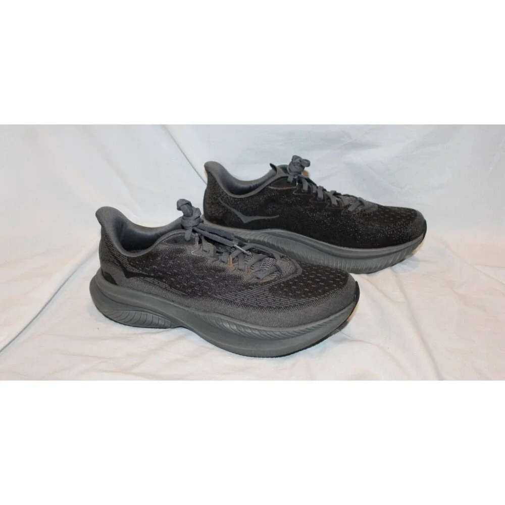 NEW Hoka One Men's MACH 6 Running Athletic Sneakers BBLC Black New sz 10